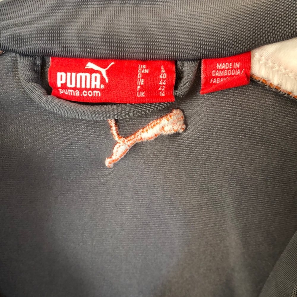 Woman’s Puma Track Jacket - size large - Picture 5 of 5